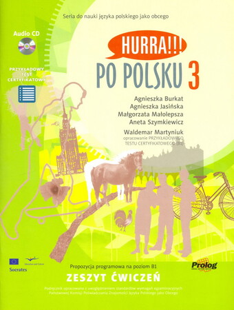 Изучение иностранных языков: Hurra!!! Po Polsku 3: Student's Workbook - Zeszyt cwiczen + CD