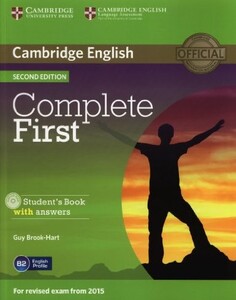 Книги для дорослих: Complete First Student's Book with Answers with CD-ROM (9781107656178)
