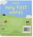 Very first words [Usborne] дополнительное фото 1.